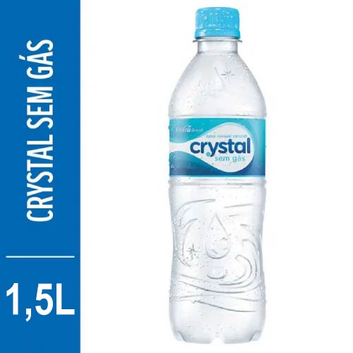 Água Mineral Crystal Com Gás 1,5l