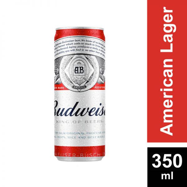 Bunker Bebidas - lata budweiser American Lager 350ml