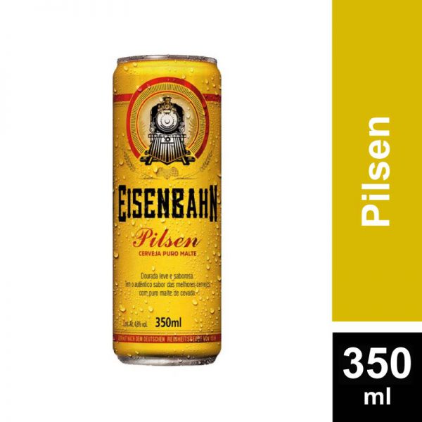 Bunker Bebidas - lata eisenbahn pilsen 350ml