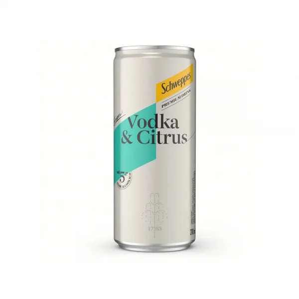 Bunker Bebidas - schweppes vodka e citrus lata 269ml