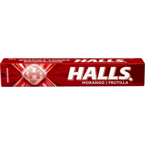 Bunker Bebidas - drops halls morango 275g