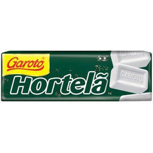 Bunker Bebidas - pastilha garoto hortela 17g
