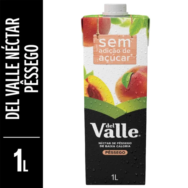 Bunker Bebidas - DEL VALLE NECTAR DE PESSEGO 1L