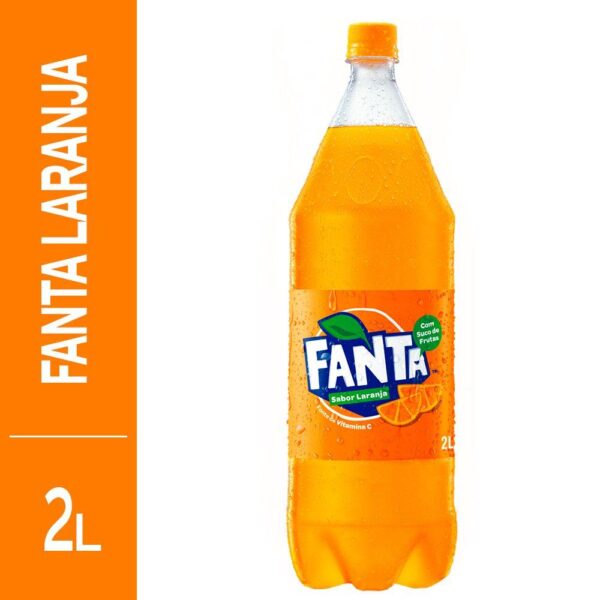 Bunker Bebidas - refrigerante laranja pet 2 litros fanta un